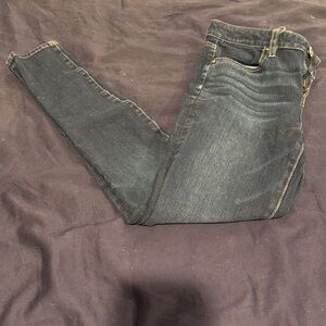 American Eagle Outfitters Dark Blue Denim Jeans